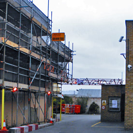 Commercial Scaffolding access for redecoration Grange Mills